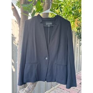 Banana Republic Black Blazer Women’s Size 4 Stretch Knit Workwear Jacket